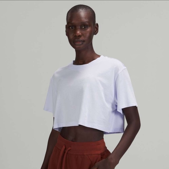 Lululemon All Yours Crop Tee - Picture 1 of 3